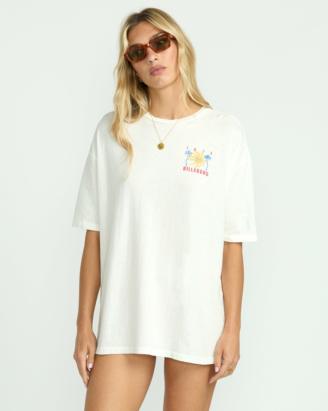 Hot Haze Tee | Salt Crystal Billabong
