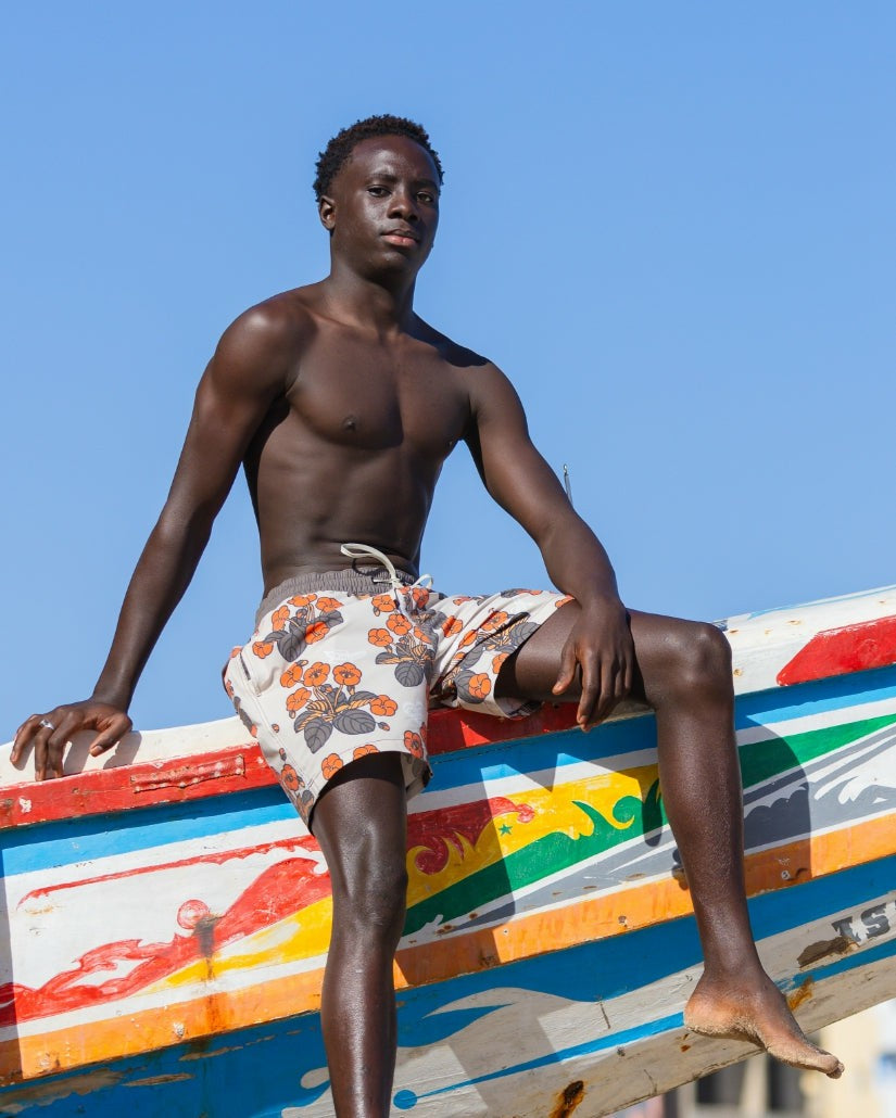 Billabong x Mami Wata Icons Laybacks 17" Trunks | Stone Billabong