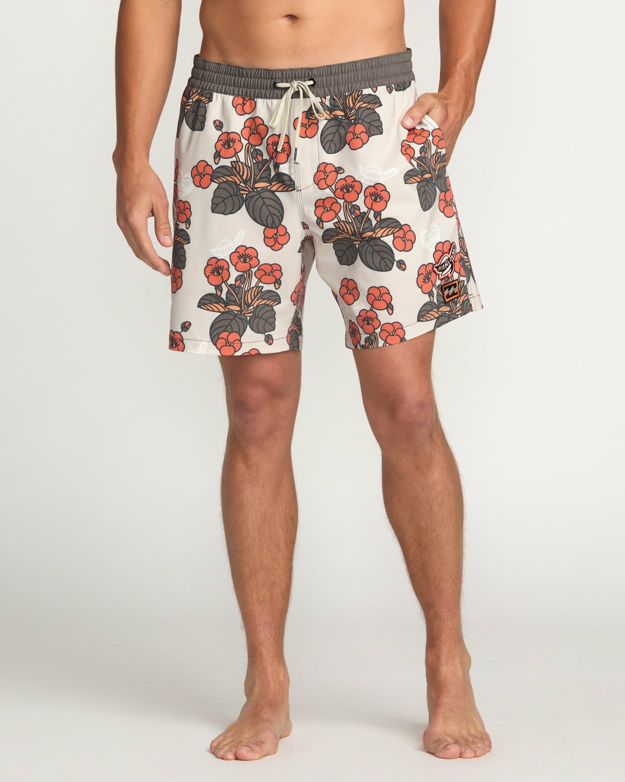 Billabong x Mami Wata Icons Laybacks 17" Trunks | Stone Billabong