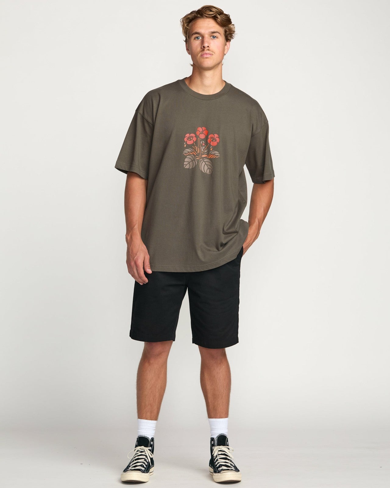 Billabong x Mami Wata Icons OG Tee | Brown Billabong