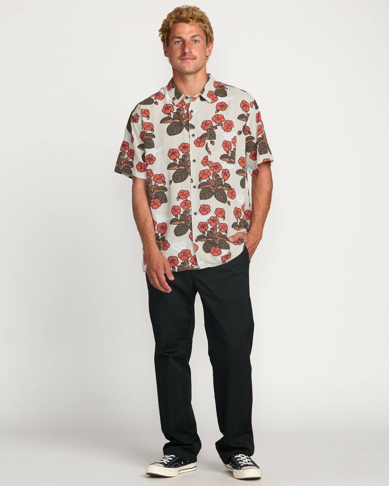 Billabong x Mami Wata Icons Short Sleeve Shirt | Stone Billabong
