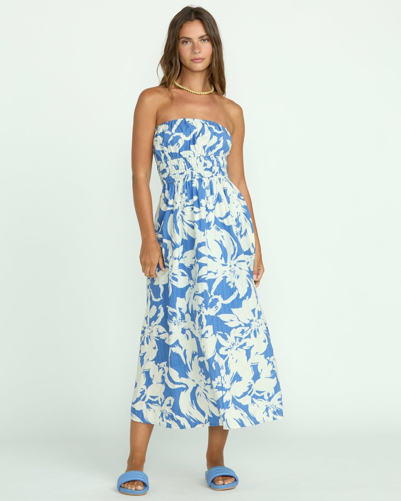 In The Sky Midi Dress | True Blue Billabong