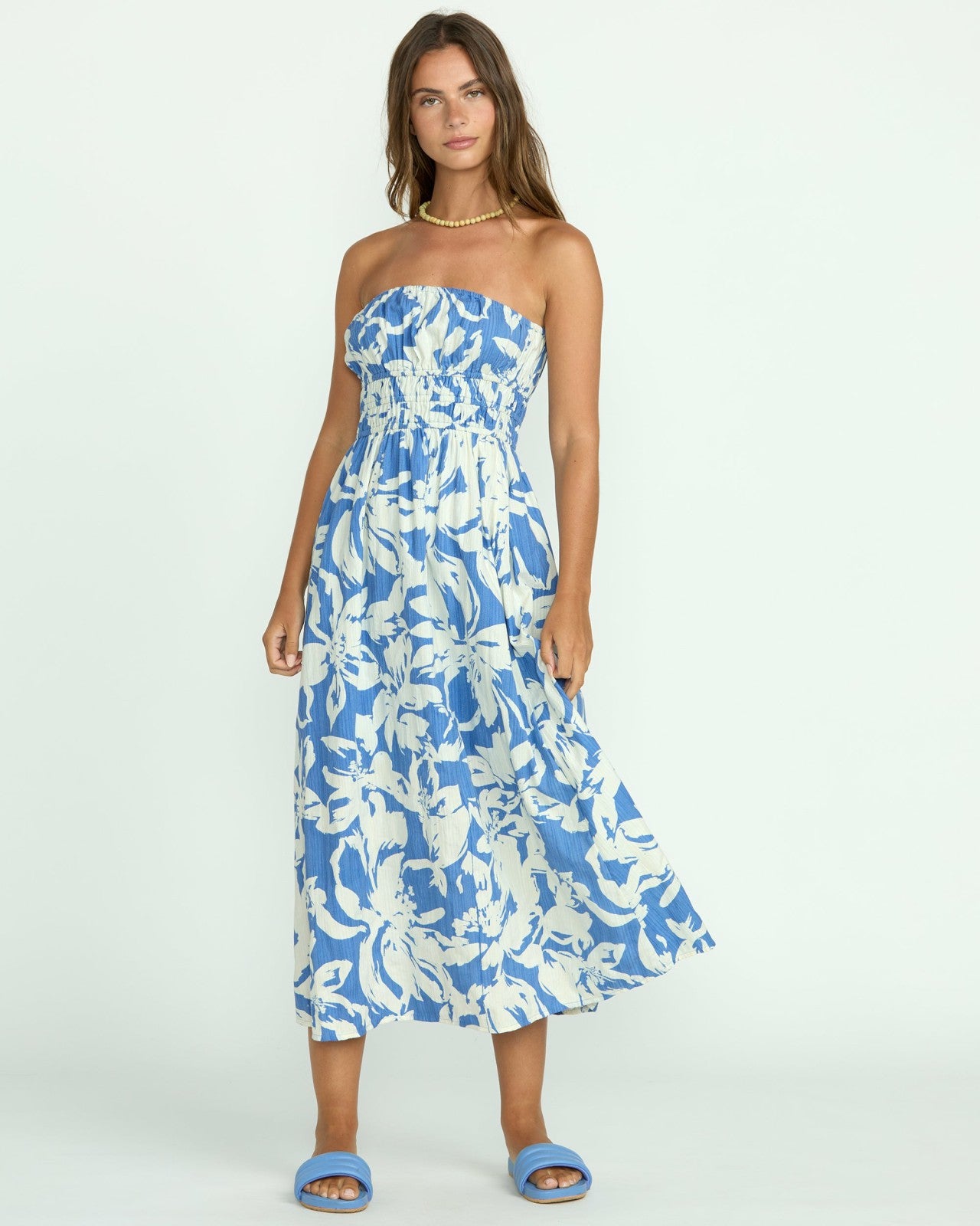 In The Sky Midi Dress | True Blue Billabong