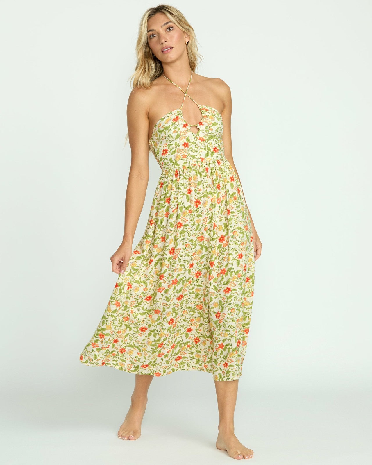 In Your Heart Midi Dress | Multi Billabong