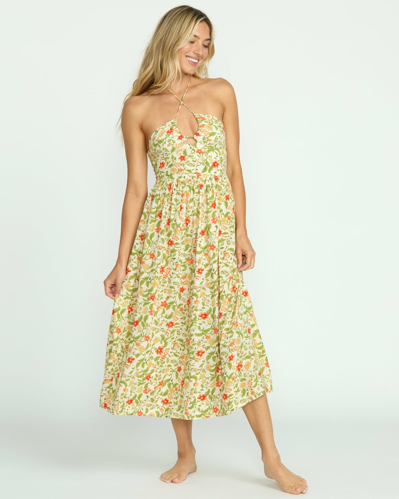 In Your Heart Midi Dress | Multi Billabong