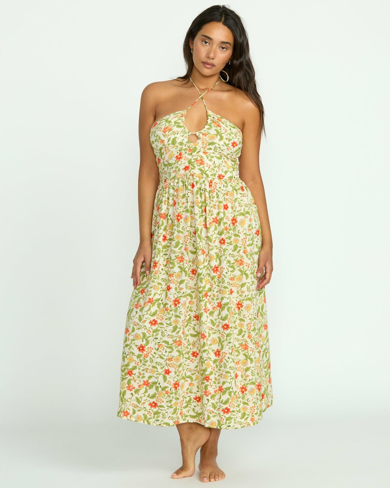 In Your Heart Midi Dress | Multi Billabong