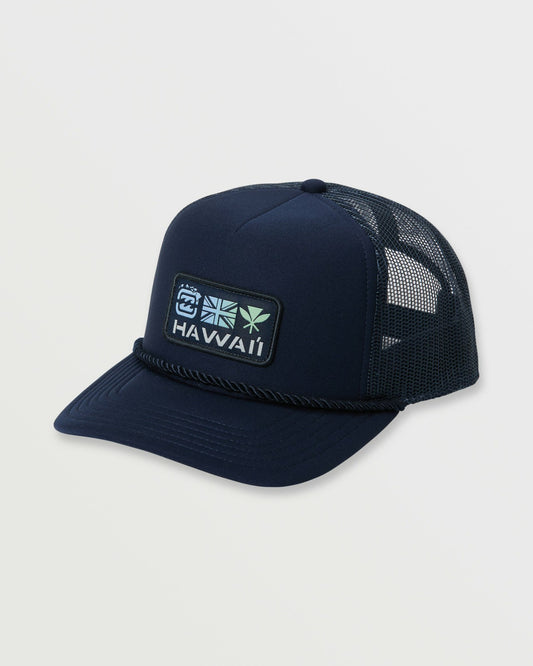 Kahili Hi Trucker Hat | Navy Billabong