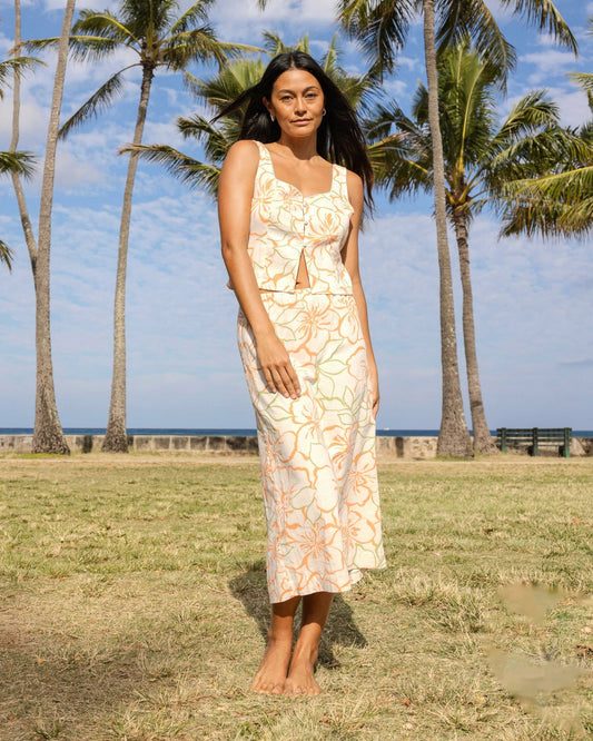 Keep It Simple Skirt | Salt Crystal Billabong