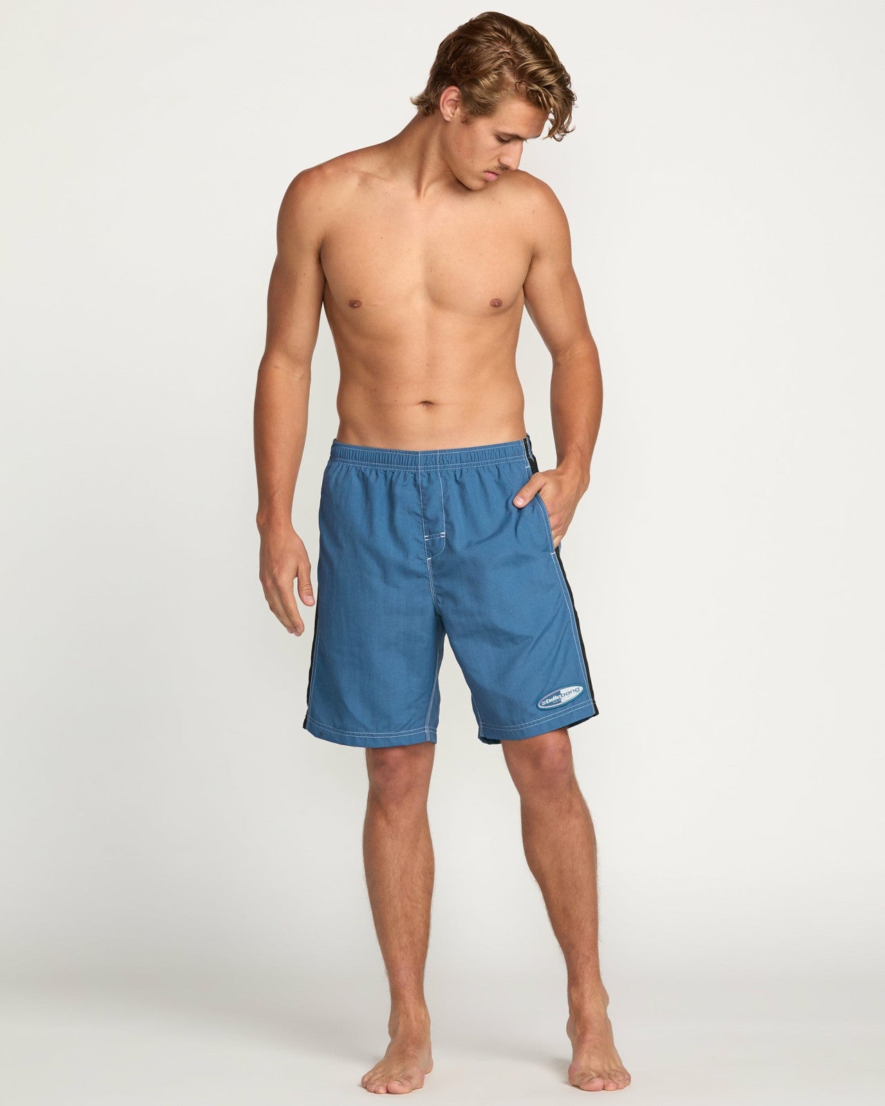 Kirra Throw On Laybacks 19' Trunks | Deep Blue Billabong