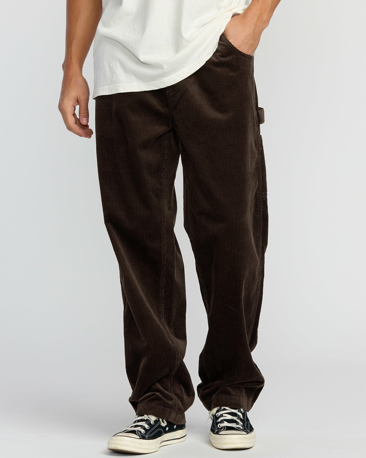 Larry Cord Garage Pants | Chocolate Billabong