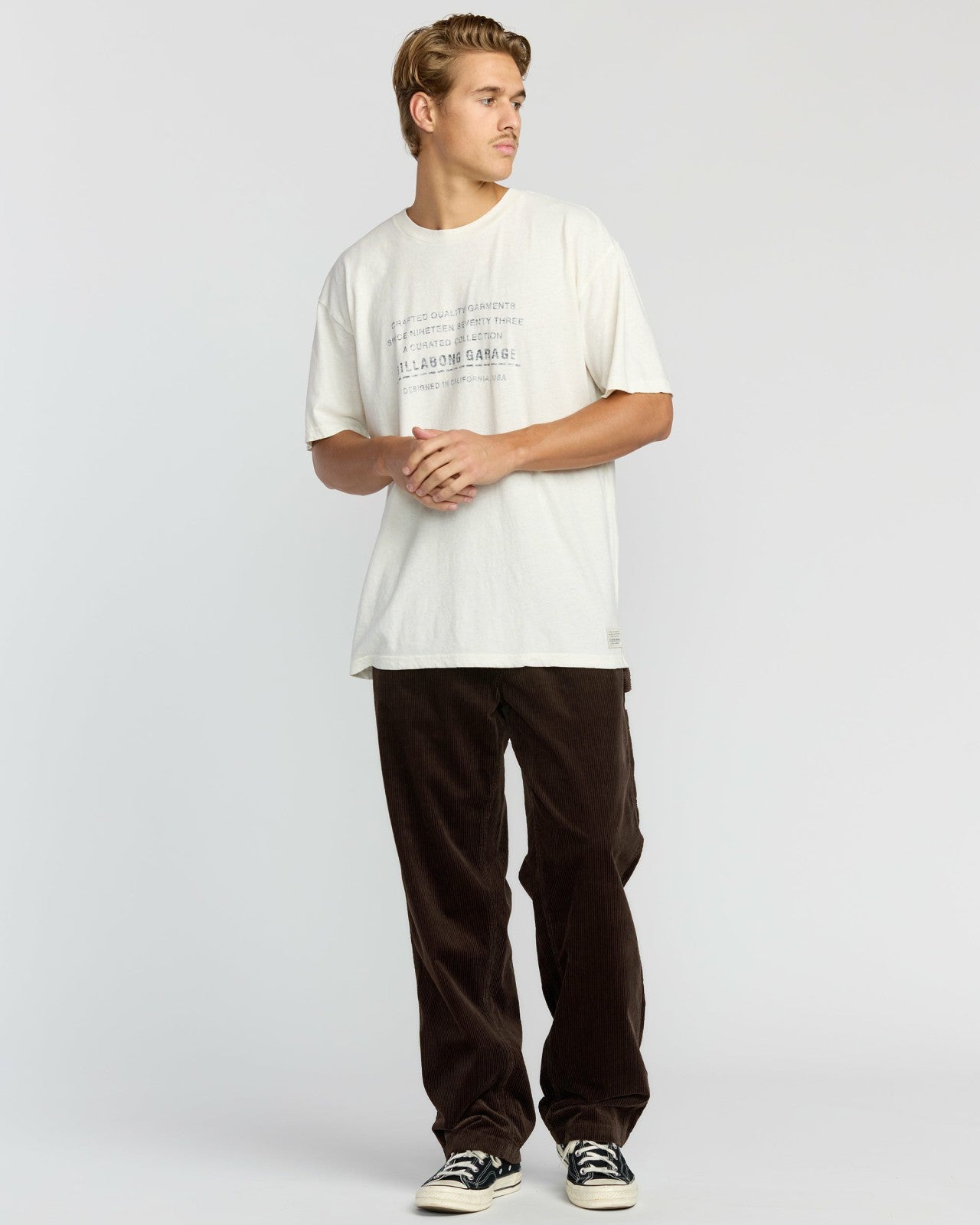 Larry Cord Garage Pants | Chocolate Billabong