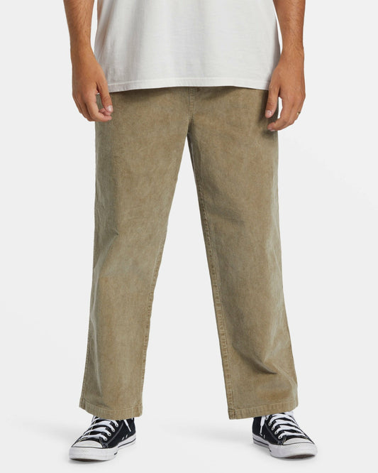 Larry Elastic Waist Corduroy Pants | Dune Billabong