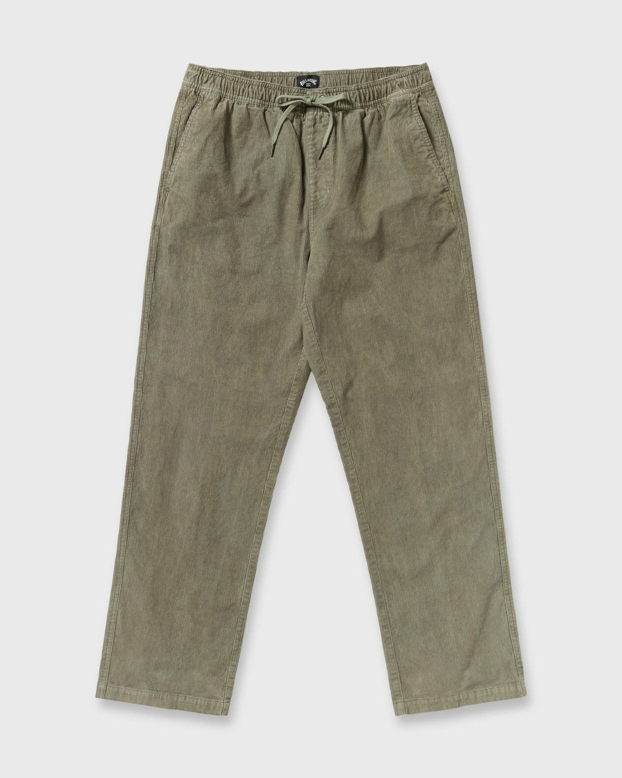 Larry Elastic Waist Corduroy Pants | Green Ash Billabong