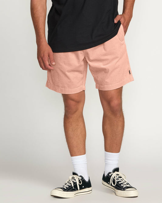Larry Laybacks 19" Cord Shorts | Dusty Pink Billabong