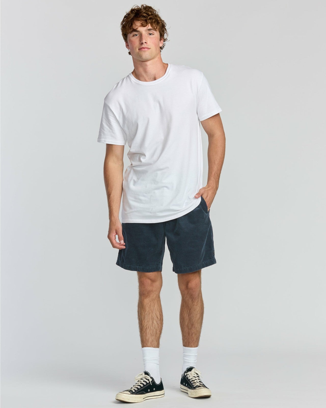 Larry Laybacks 19" Cord Shorts | Midnight Blue Billabong