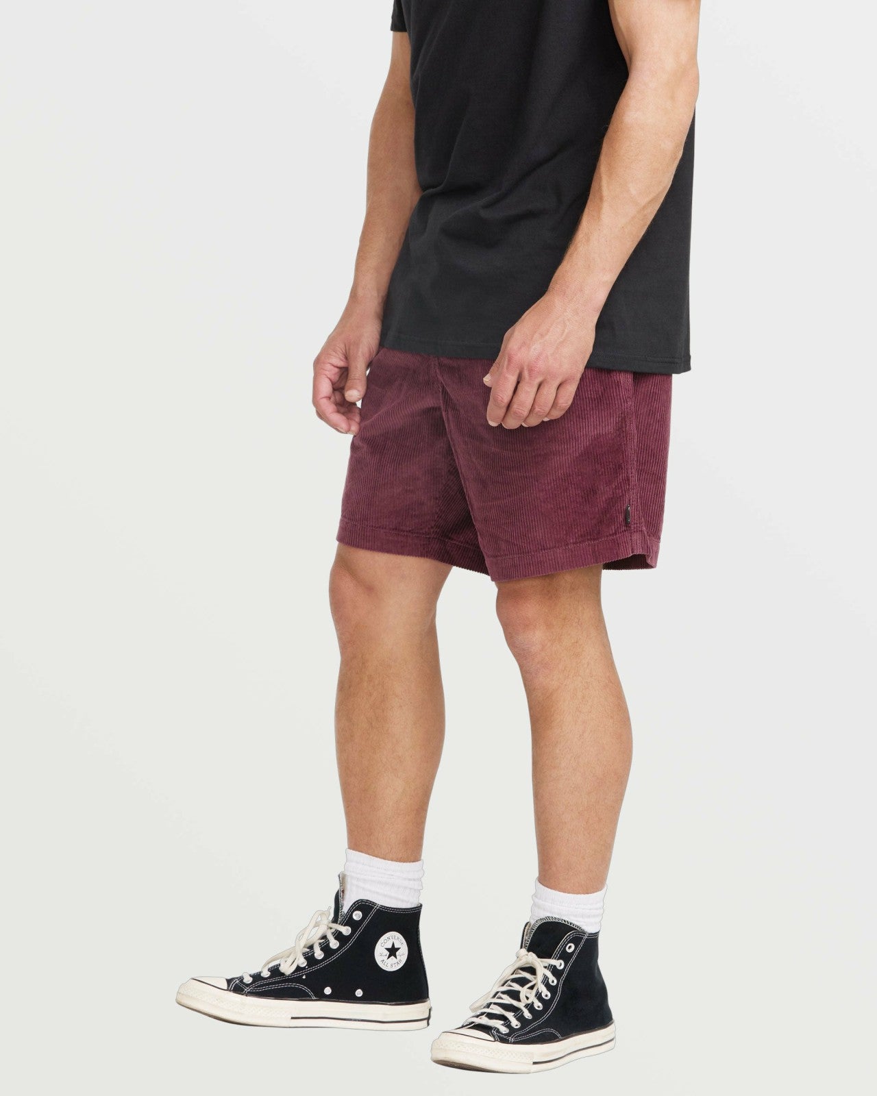 Larry Laybacks 19" Cord Shorts | Plum Billabong