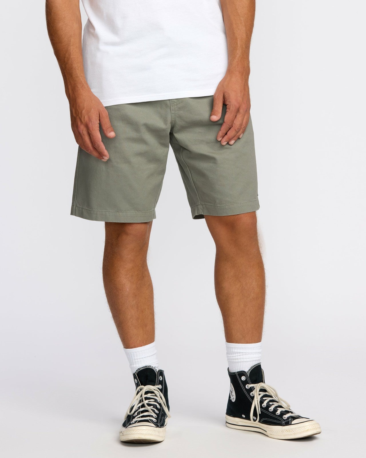 Larry Laybacks 19" Twill Shorts | Green Ash Billabong