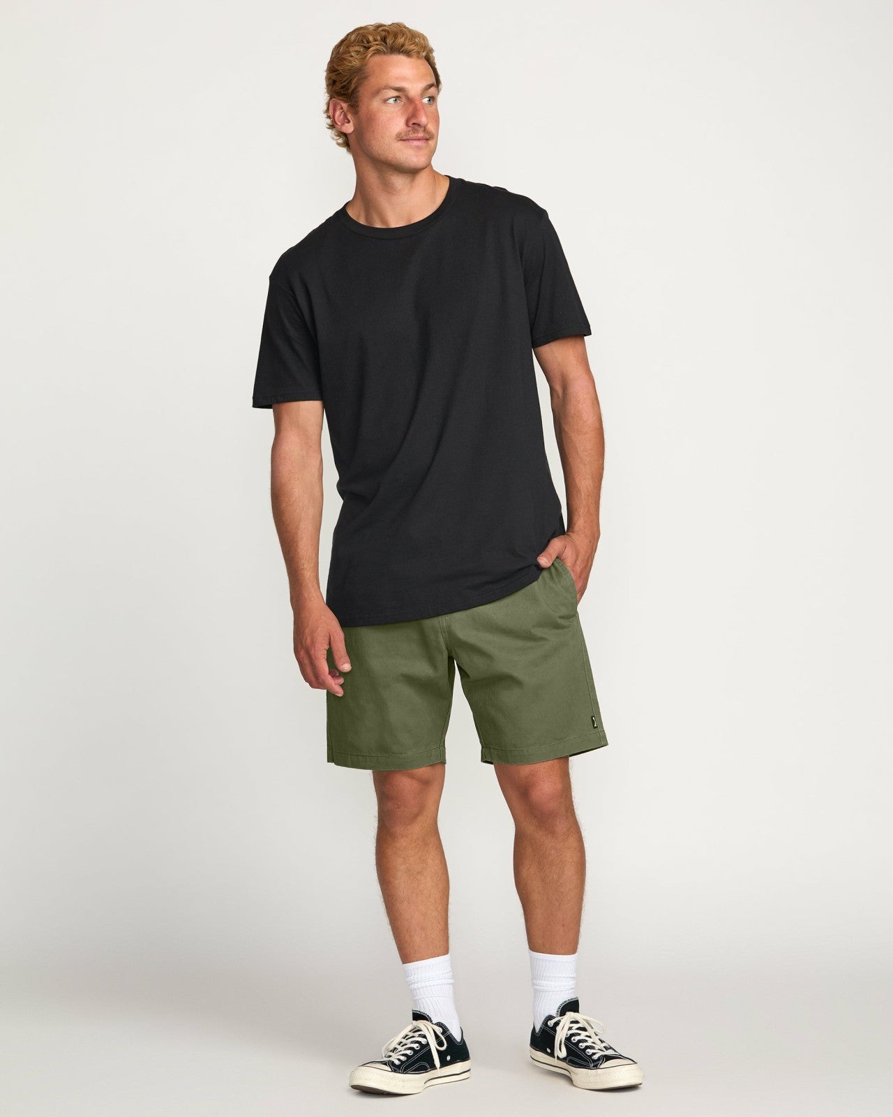 Larry Laybacks 19" Twill Shorts | Olive Billabong
