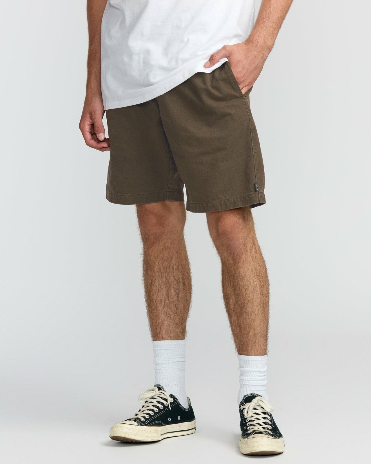 Larry Laybacks 19" Twill Shorts | Rustic Brown Billabong