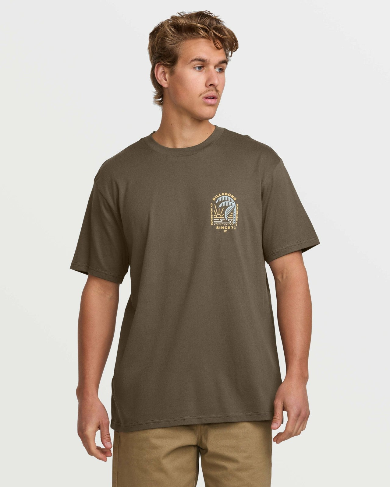 Last Light Premium Tee | Brown Billabong