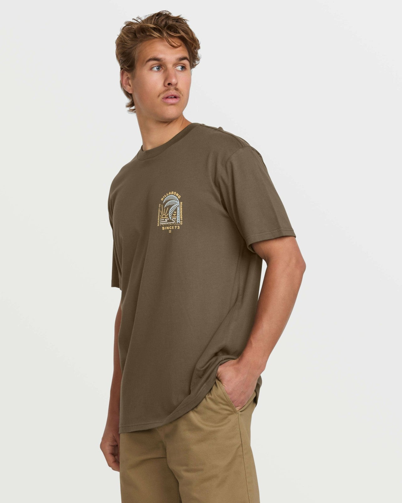 Last Light Premium Tee | Brown Billabong