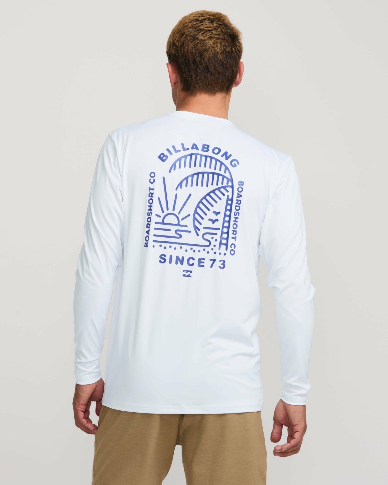 Last Night Loose Fit Long Sleeve Surf Tee | White Billabong