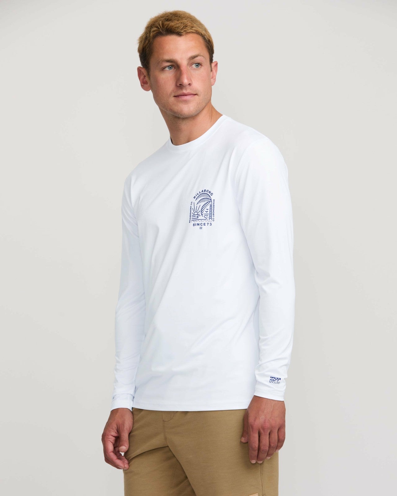 Last Night Loose Fit Long Sleeve Surf Tee | White Billabong