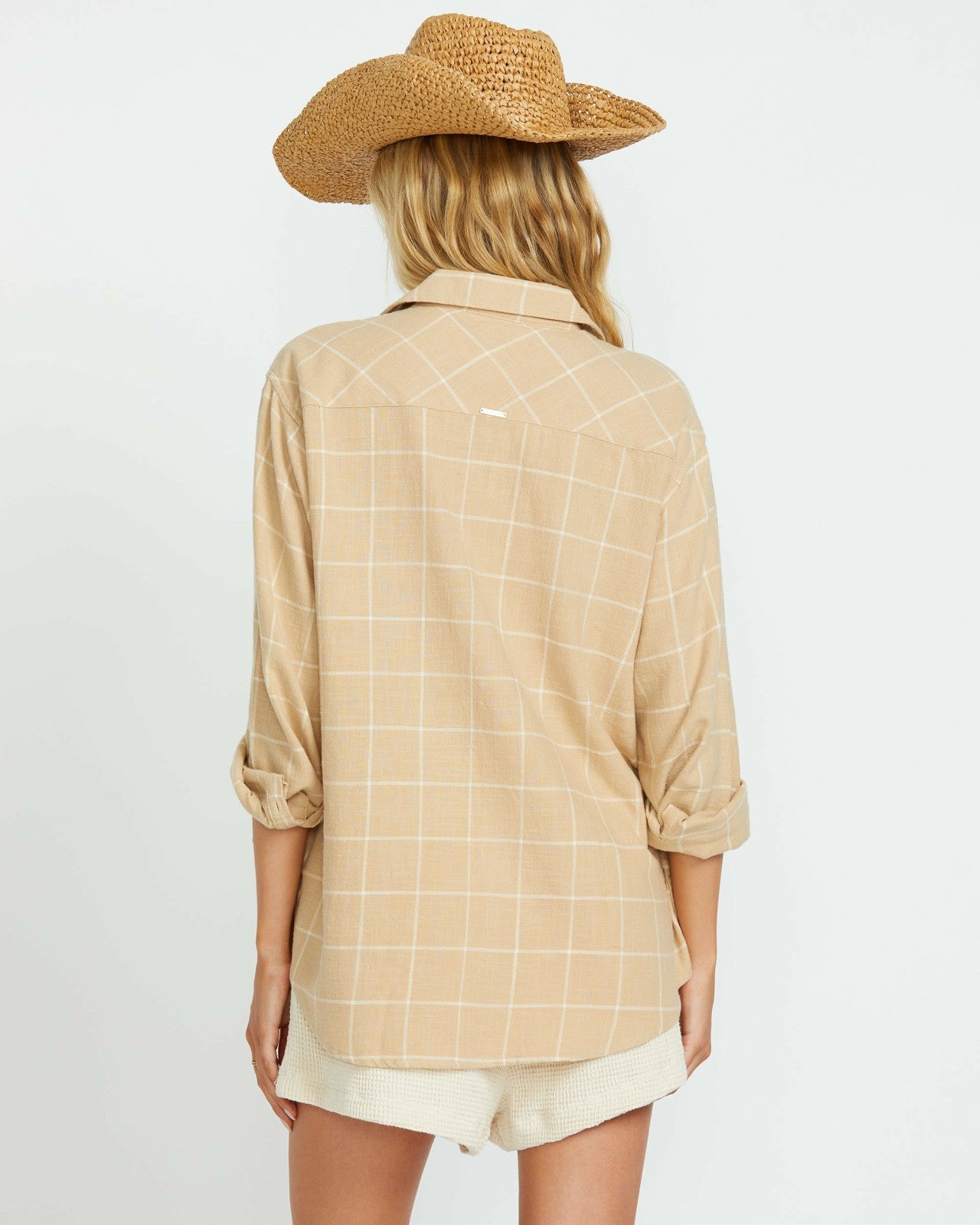 Layer Up Long Sleeve Shirt | Khaki Billabong