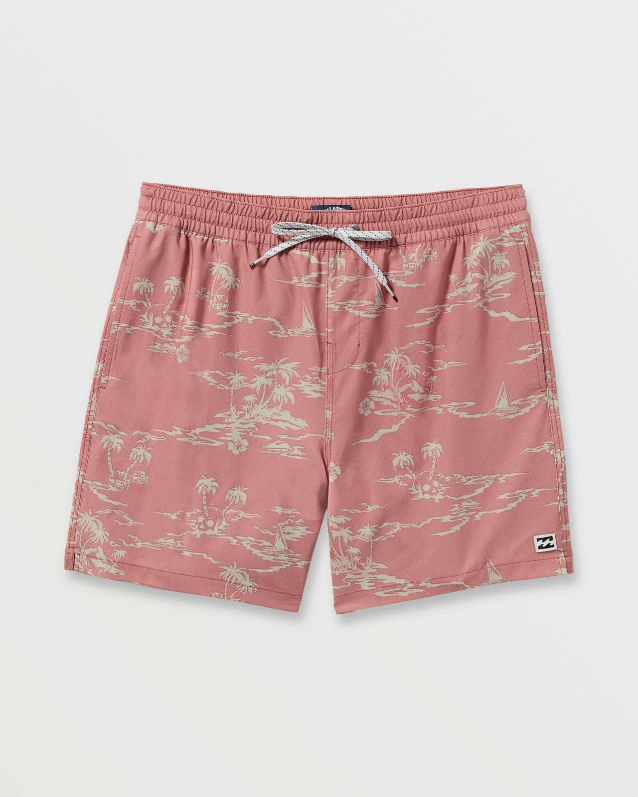 Lineup Laybacks 16" Trunks | Dusty Rose Billabong
