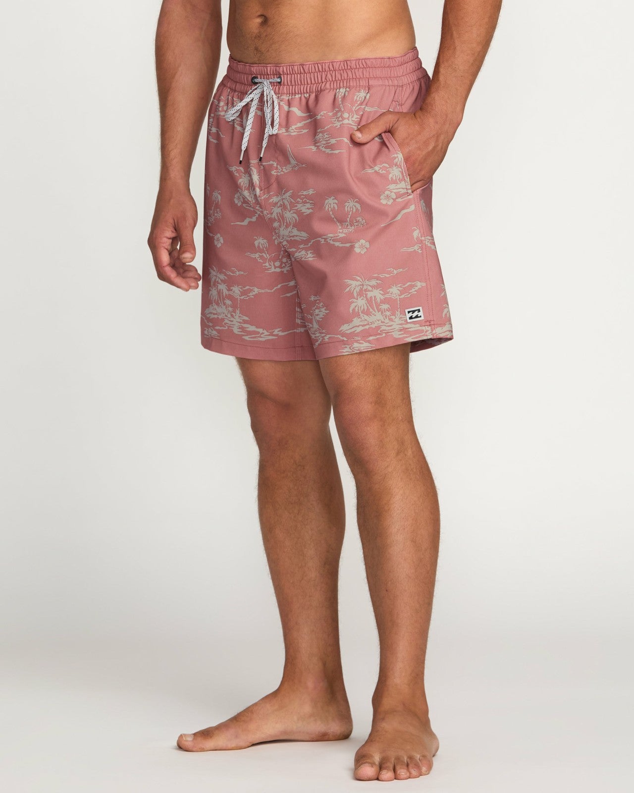 Lineup Laybacks 16" Trunks | Dusty Rose Billabong