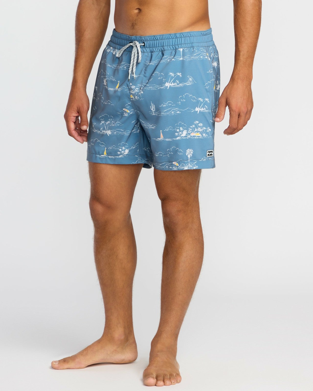 Lineup Laybacks 16" Trunks | Steel Blue Billabong