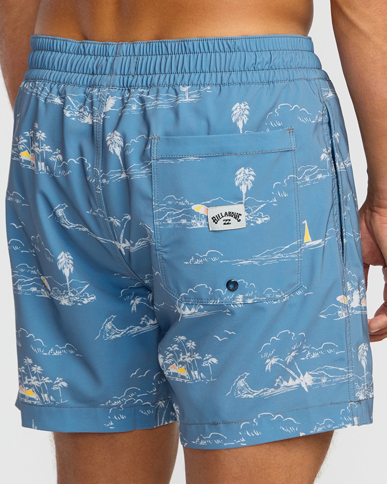 Lineup Laybacks 16" Trunks | Steel Blue Billabong