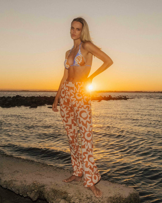 Lost Waves Knit Pants | Sunburnt Billabong