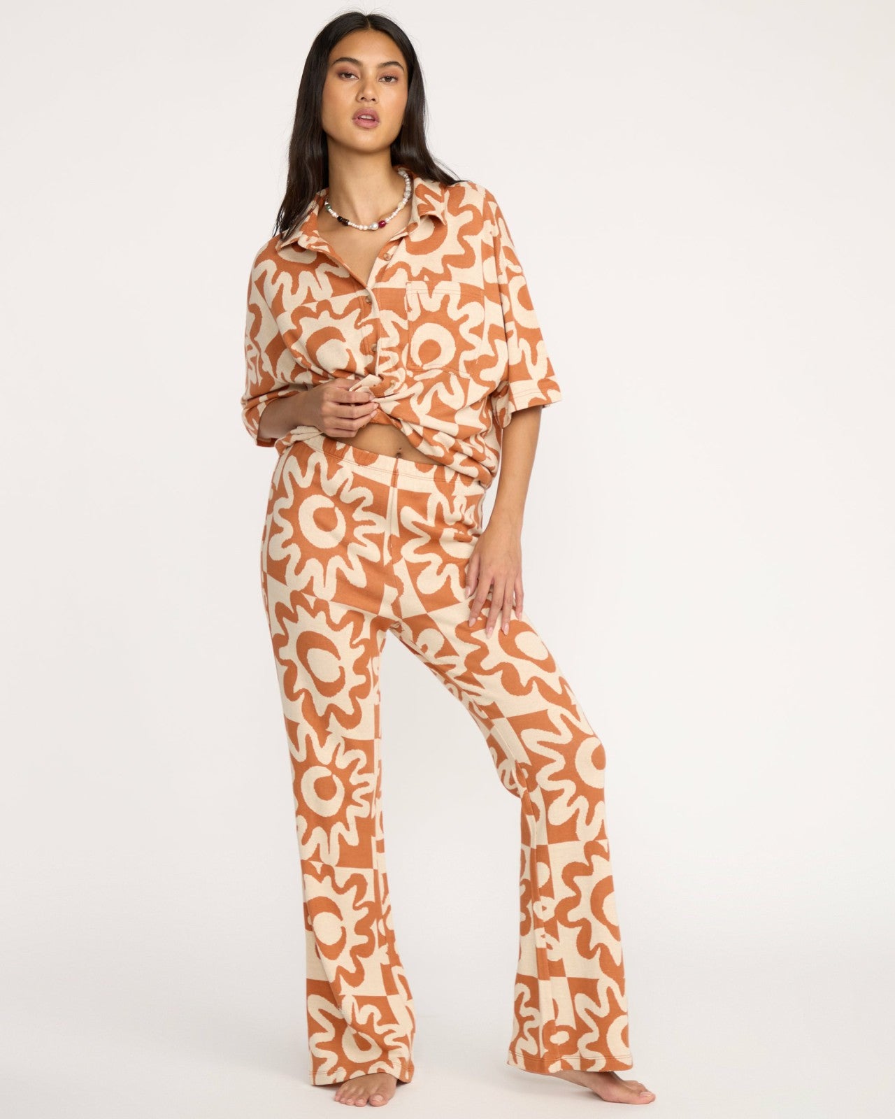 Lost Waves Knit Pants | Sunburnt Billabong