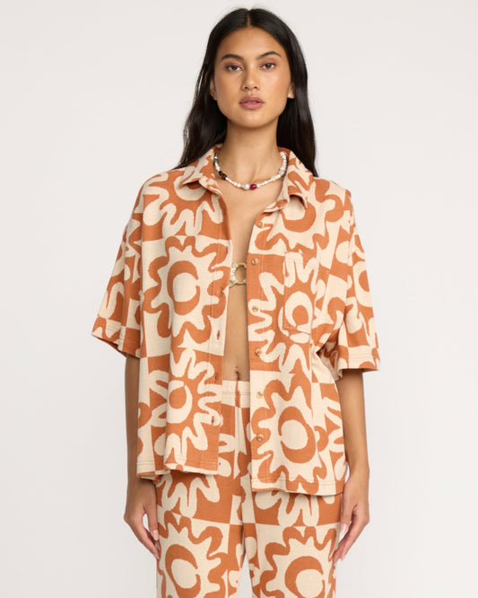 Lost Waves Short Sleeve T-Shirt | Sunburnt Billabong