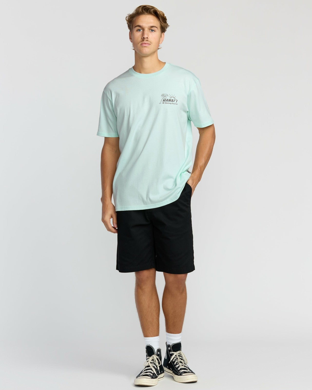 Lounge Hi Premium Short Sleeve T-Shirt | Sea Glass Billabong