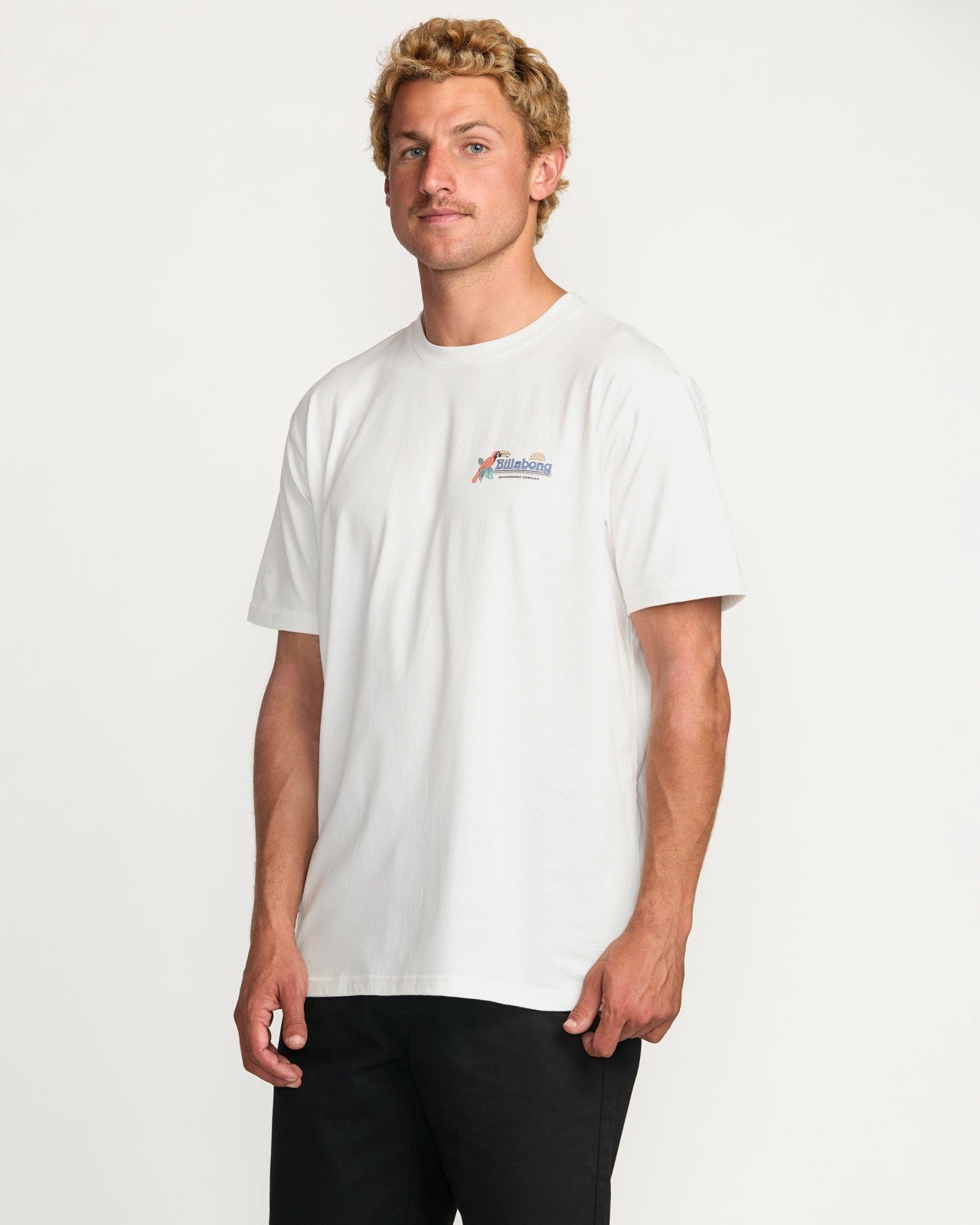 Lounge Premium Tee | Off White Billabong