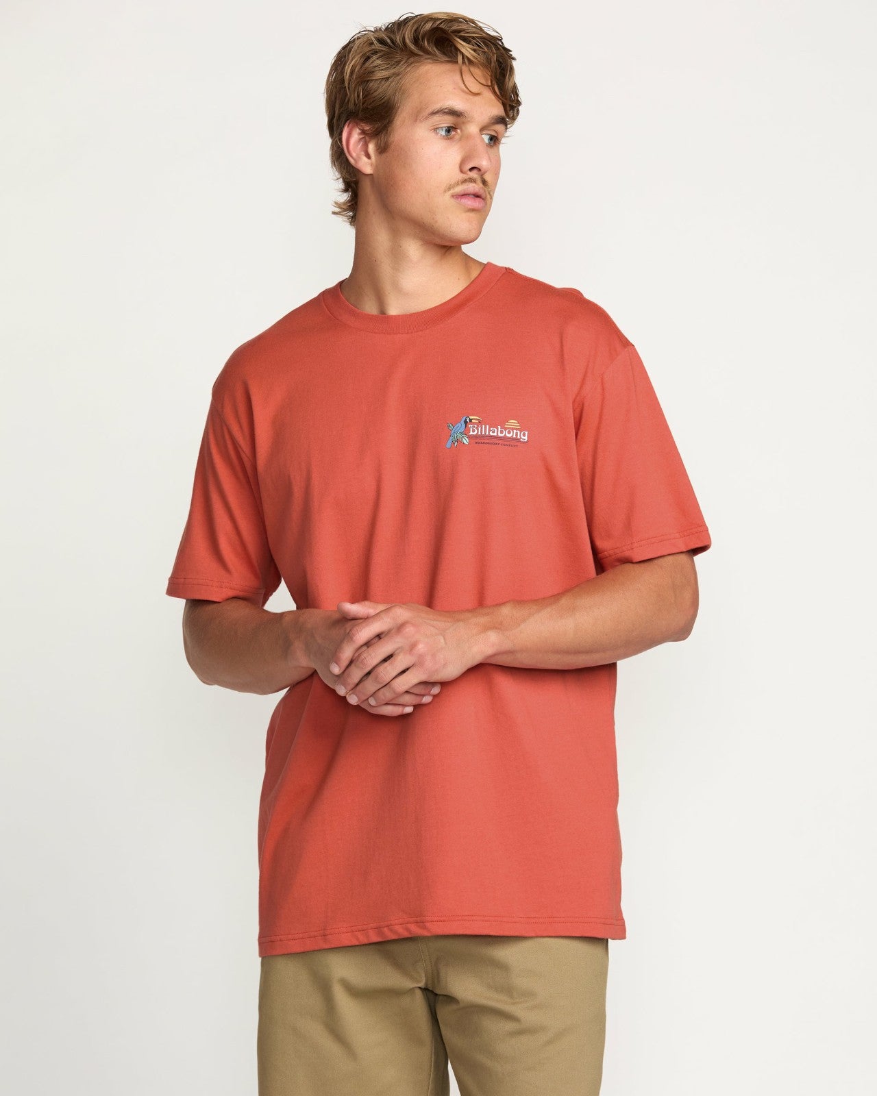 Lounge Premium Tee | Washed Red Billabong