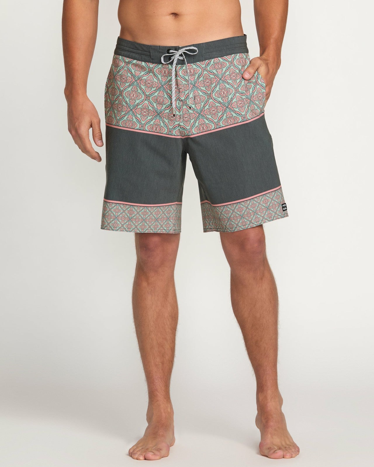 Lowers Lo Tide 19" Boardshorts | Mist Green Billabong