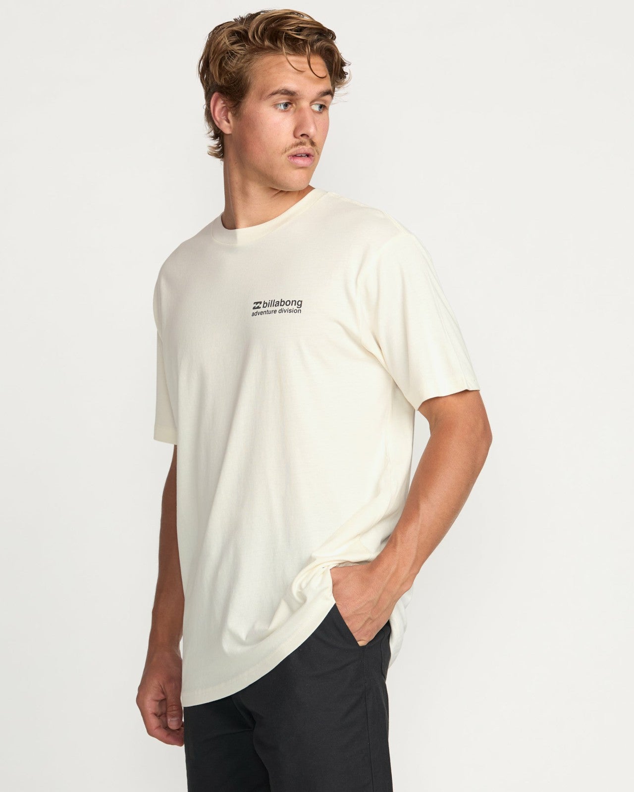 Making Tracks A/Div Tee | Off White Billabong
