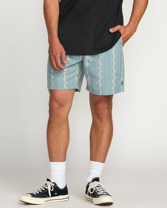 Mario Jacquard Shorts | Cosmic Blue Billabong