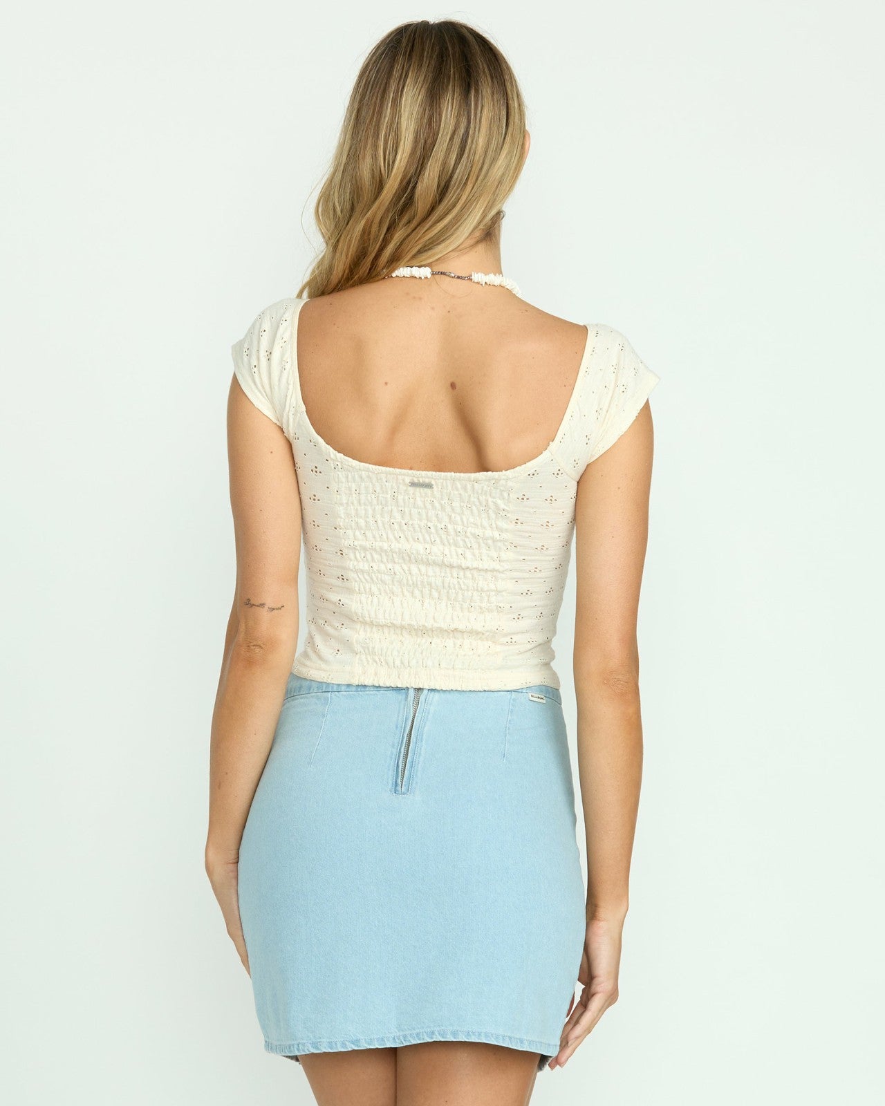 Mia Tie-Front Top | Whitecap Billabong