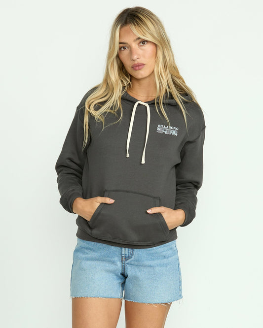 Miles Apart Hoodie | Off Black Billabong