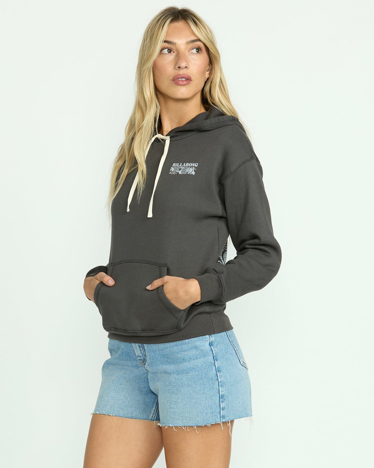 Miles Apart Hoodie | Off Black Billabong
