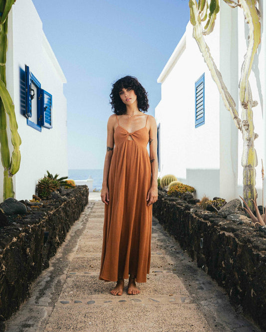 Modern Love Maxi Dress | Doeskin Billabong