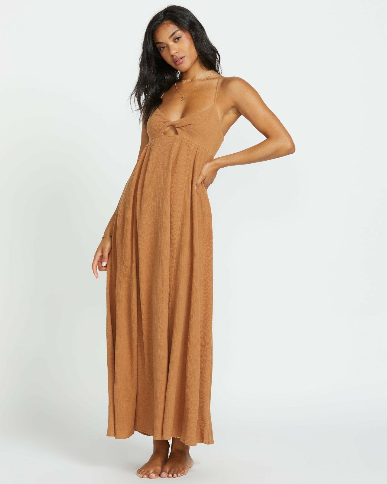 Modern Love Maxi Dress | Doeskin Billabong