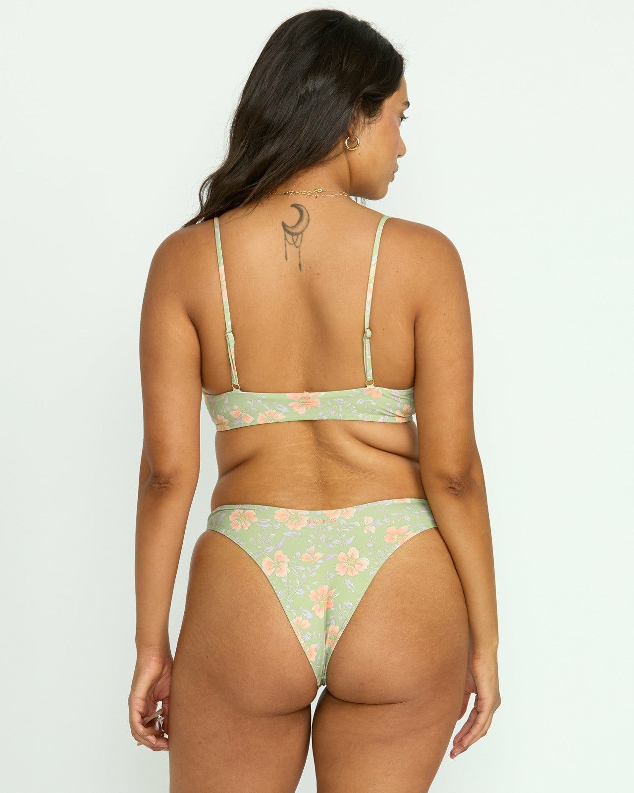 More To Sea Cami Plunge Bikini Top | Pistachio Billabong