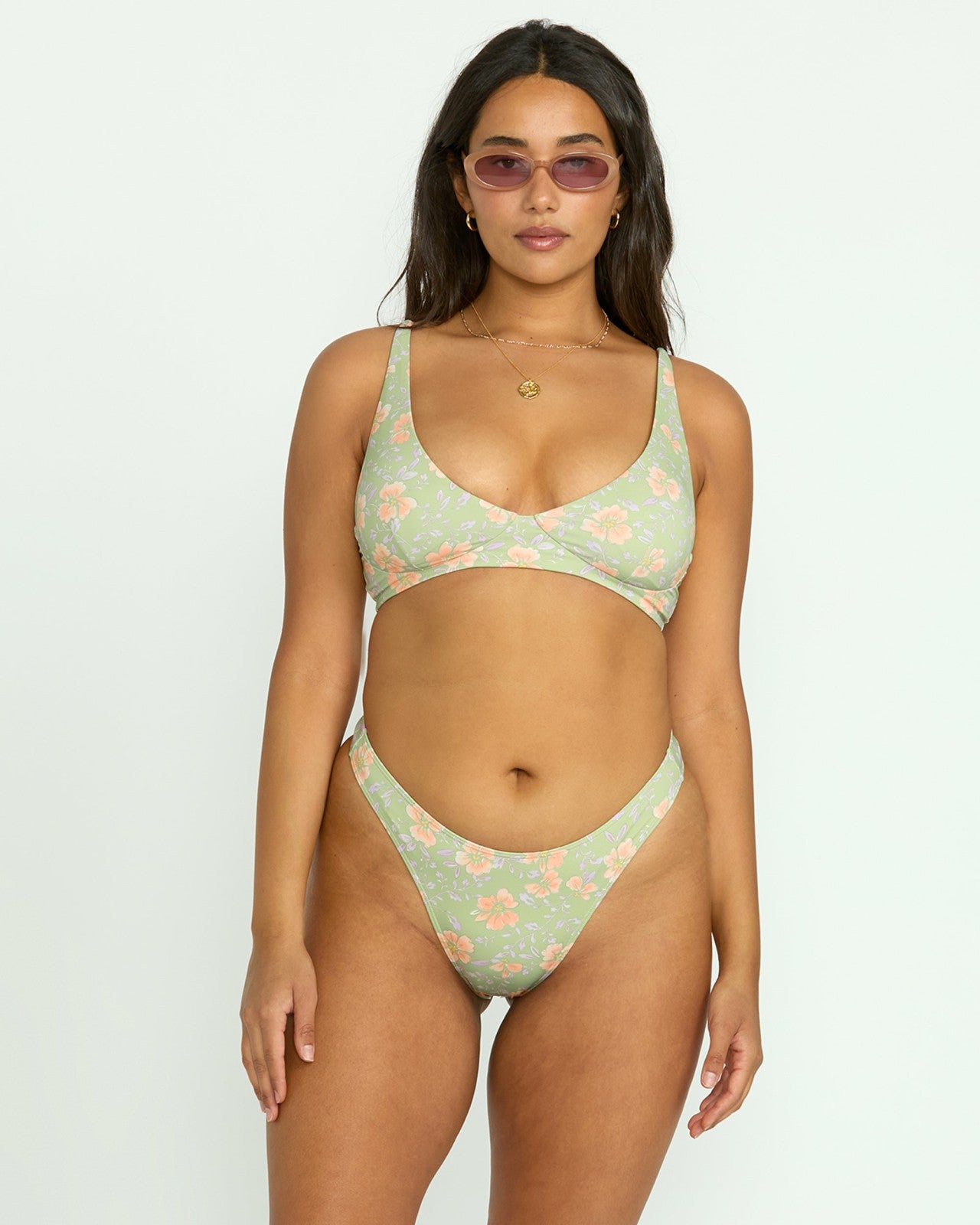 More To Sea Skimpy Hike Bikini Bottom | Pistachio Billabong