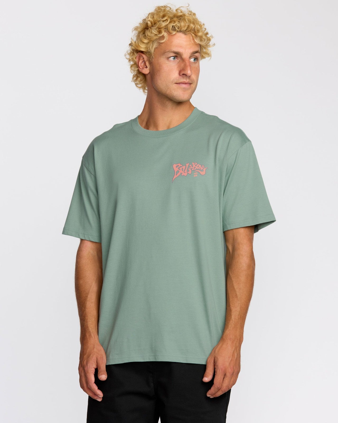 Morning Haze Regular Short Sleeve T-Shirt | Mineral Blue Billabong