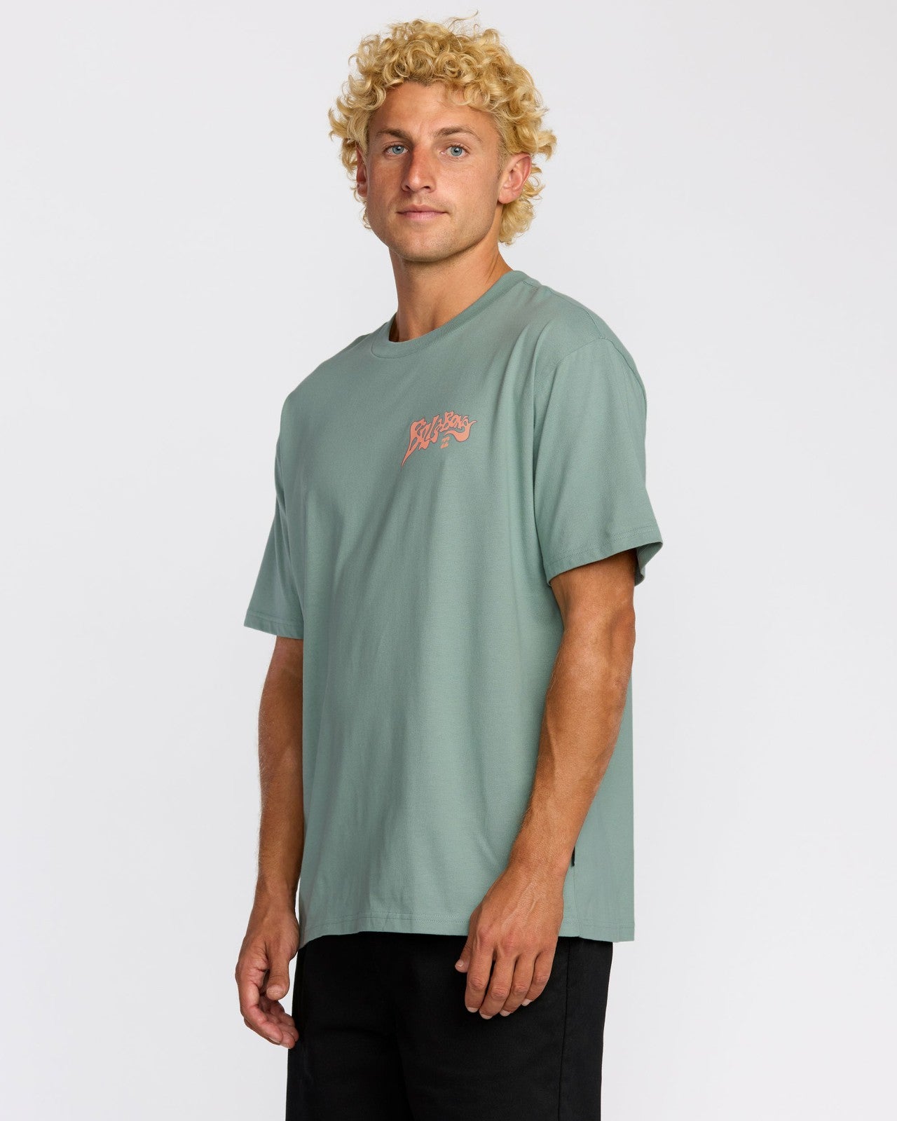 Morning Haze Regular Short Sleeve T-Shirt | Mineral Blue Billabong